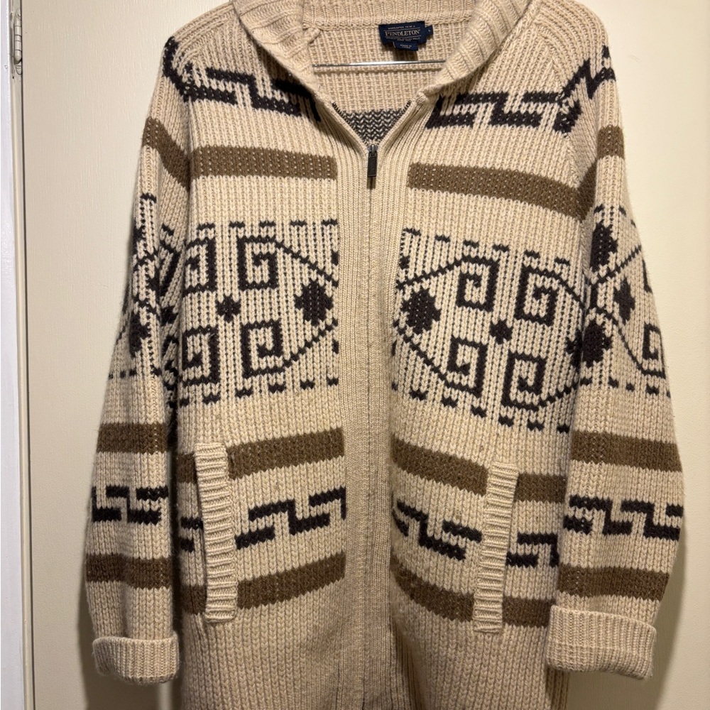 Pendleton Cream Knit Sweater
